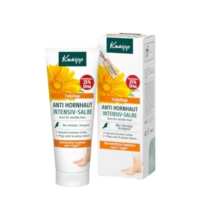 Abbildung von Kneipp Anti Hornhaut Intensiv Salbe Reduziert sichtbar Auch für sensible Haut Hochdosiert 25% Urea 75ml