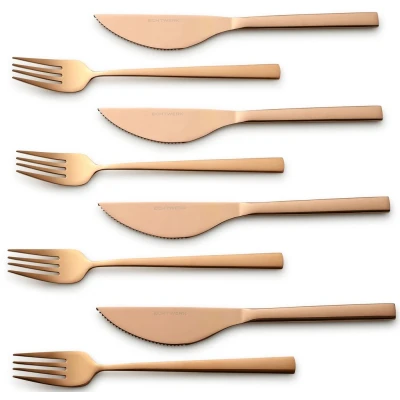 Abbildung von ECHTWERK Besteck Set &quot;Angelini&quot;, (Set, 8 tlg.), für Pizza, Quiche, Flammkuchen