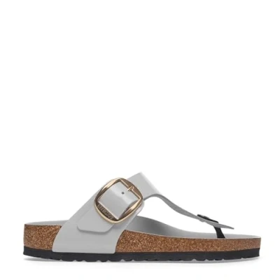 Abbildung von Birkenstock Gizeh Zehentrenner, Damen, Größe: 41, Stone coin Schuhe