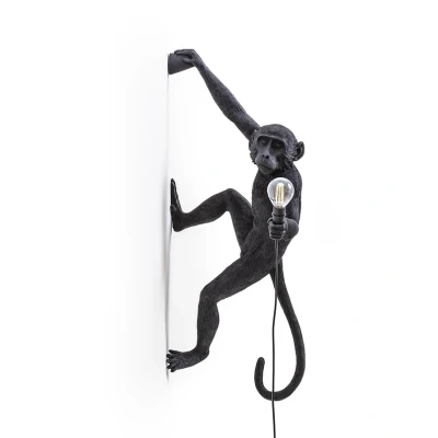 Abbildung von SELETTI The Monkey Lamp Hanging Right Hand Outdoor