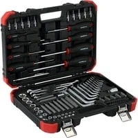 Abbildung von Red TORX Schraubwerkzeugsatz, 1/4&quot; + 1/2&quot;, 75 teilig, Werkzeug Set