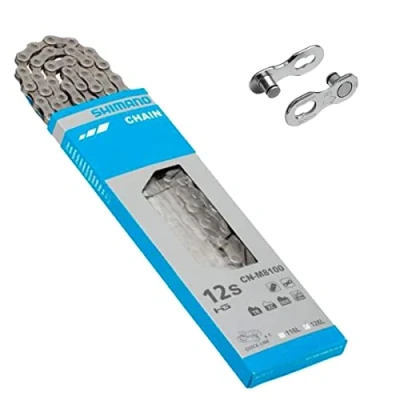 Abbildung von Kette 12 Fach Shimano CN M8100 Mit Quick Link 126 Glieder