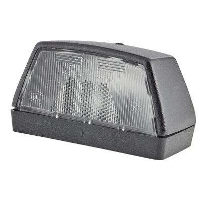 Abbildung von HELLA 2KA 003 389 081 Kennzeichenleuchte P21W Halogen links, rechts mit Lampenträger ohne Glühlampen