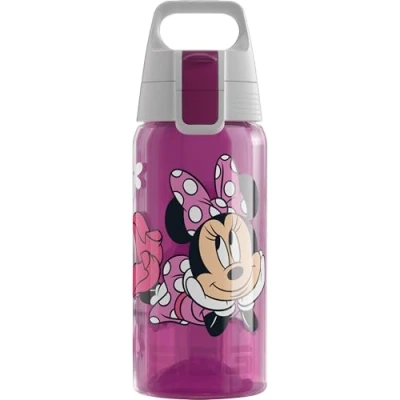 Abbildung von SIGG Trinkflasche Kinder Viva One Disney Junior Minnie Für Kohlensäurehaltige Getränke Geeignet Auslaufsicher Spülmaschinenfest BPA frei Sport Grün 0,5L