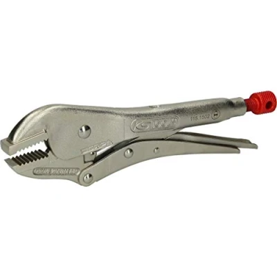 Abbildung von KS Tools 115.1502 Gripzange, gerade Backen, 45,5mm, L=225mm