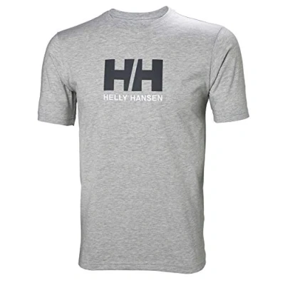 Abbildung von Helly Hansen LOGO Tshirt print, Herren, Größe: Small, Grey melange