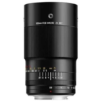 Abbildung von TTArtisan 100mm F2.8 Makro kompatibel mit Canon RF (TTARTISAN10028SEB)