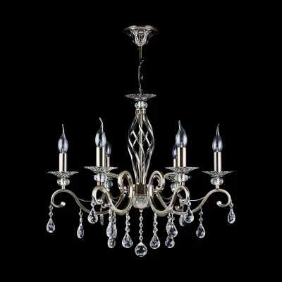 Abbildung von MAYTONI DECORATIVE LIGHTING Kronleuchter Grace 4 63x56x63 cm, ohne Leuchtmittel, hochwertige Design Lampe &amp; dekoratives Raumobjekt