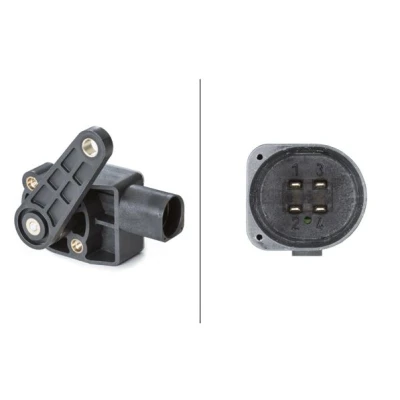 Abbildung von HELLA 6PM 008 739 001 Sensor, Xenonlicht (Leuchtweiteregulierung) VOLKSWAGEN: Golf 5 Schrägheck, Passat B6 Variant, Polo V Schrägheck