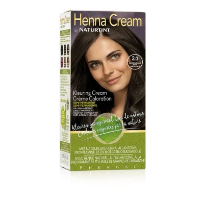 Abbildung von Naturtint Haarfarbe Henna Cream 3.0 Dunkel Kastanien Braun