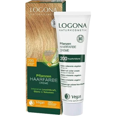 Abbildung von LOGONA Haarfarbe Creme 200 Kupfer Blond 150ml