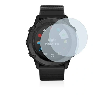 Abbildung von BROTECT 2 Stück Full Cover Schutzfolie für Garmin Tactix Delta Screen Displayschutz Folie [3D Curved, Anti Fingerprint, Kristall Klar]