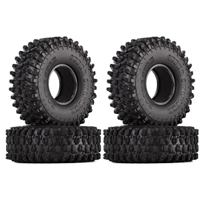 Abbildung von INJORA RC Reifen 1,9inch Crawler für 1:10 Axial SCX10 90047 III AXI03007 D90 D110 TF2 Tamiya CC01 TRX 4