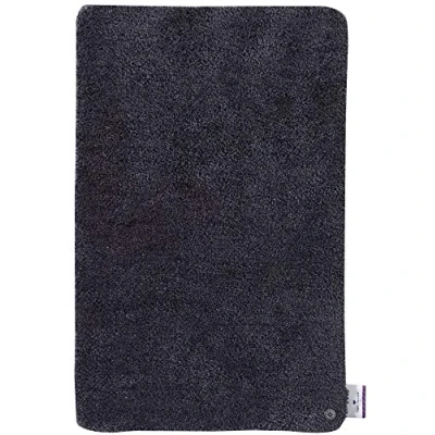 Abbildung von Badezimmerteppich Badematte Oekotex Waschbar 60 x 100 cm; Farbe: Anthrazit Tom Tailor Soft Bath