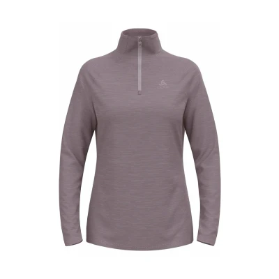 Abbildung von ODLO Essential Thermal Langarmshirt, Damen, Größe: 40, Gray ridge melange