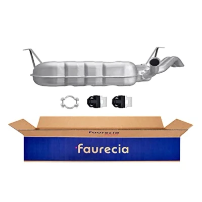 Abbildung von HELLA 8LD 366 034 661 Endschalldämpfer hinten mit Anbauteilen RENAULT: LAGUNA 2 Grandtour