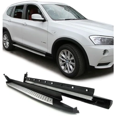 Abbildung von Alu Flankenschutz OE Style Trittbretter mit ABE !! passend für BMW X3 F25 10 17
