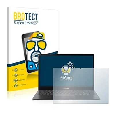 Abbildung von BROTECT Entspiegelungs Schutzfolie für ASUS VivoBook Flip 14 TP470 Matte Displayschutz Folie, Anti Reflex, Fingerprint