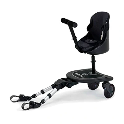 Abbildung von Asalvo Tretroller mit Sitz Buggy Board für Kinderwagen