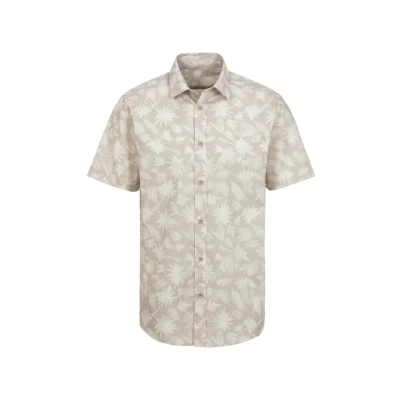 Abbildung von Beachtime Hawaiihemd &quot;Regular fit&quot;, Kurzarm, Freizeithemd mit Palmenprint, reine Baumwolle