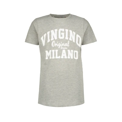 Abbildung von Vingino Boys T Shirt Tshirt Classic Logo RNSS in Color Grey Mele Size 12