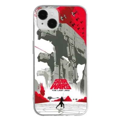 Abbildung von ERT GROUP Handyhülle für Apple iPhone 14 Original und offiziell Lizenziertes Star Wars Muster 025 optimal an die Form des Handy angepasst, hülle aus TPU