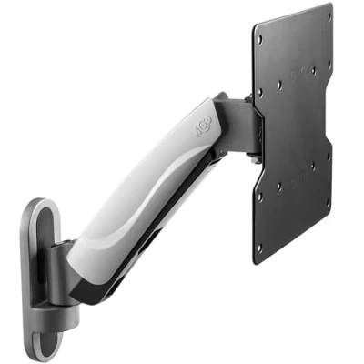 Abbildung von RICOO TV Wandhalterung Schwenkbar Gasdruckfeder für 27 50 Zoll Monitor Fernseher S2622 / Halterung bis 20Kg max VESA 200x200