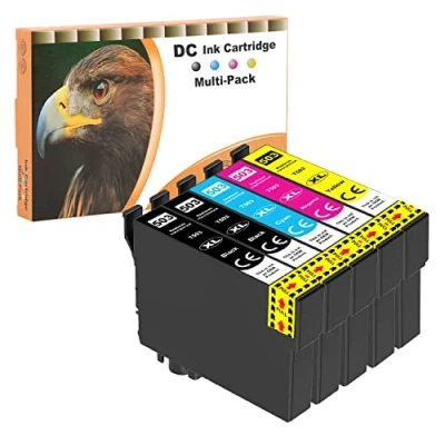 Abbildung von D&amp;C 5X Druckerpatronen Kompatibel für Epson 503XL 503 XL Expression Home XP 5200 5205 XP5200 XP5205, Workforce WF 2960 2965 WF2960 WF2965 2960DWF 2965DWF