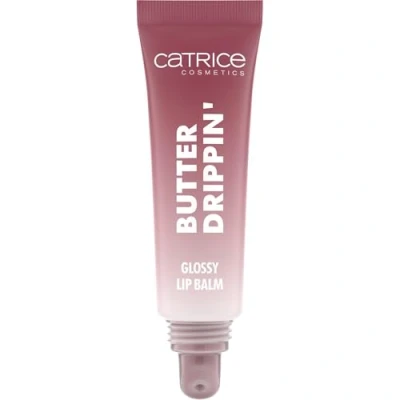 Abbildung von Catrice Butter Drippin&#039; Glossy Lip Balm, Nr. 030, Violett, feuchtigkeitsspendend, pflegend, glänzend, vegan, ohne Parabene, Mikroplastikpartikel, Nanopartikel frei, 1er Pack (10ml)