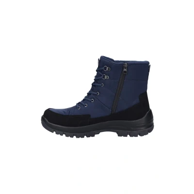 Abbildung von Josef Seibel Alaska Schnürstiefelette, Herren, Größe: 46, Schwarz blau Schuhe