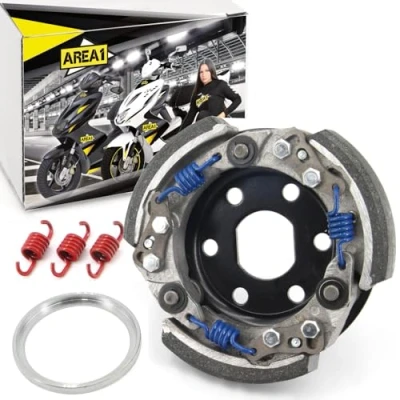 Abbildung von Area1 Motorroller Tuning Sport Kupplung einstellbar 50ccm 107mm kompatibel mit Aerox Jog Neos, Runner, NRG TPH Zip, ET2 ET4 Sprint Speedfight 2 3 4 Jetforce GY6