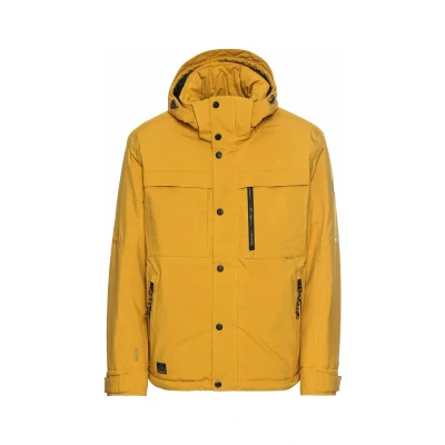 Abbildung von camel active MIT Abnehmbarer Regenjacke / wasserabweisende Jacke, Herren, Größe: 56, Cumin yellow