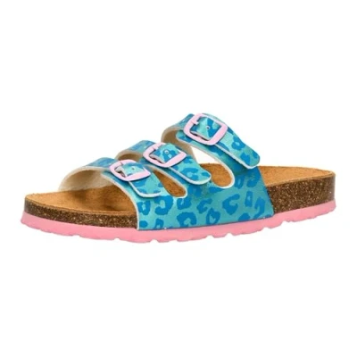 Abbildung von Lico Unisex Bioline Kids Pantoletten, Türkis Rosa, 29 EU