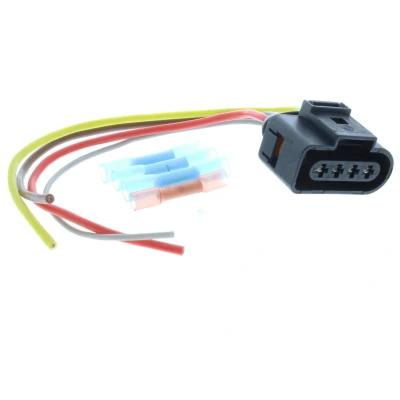 Abbildung von VEMO V10 83 0086 Reparatursatz, Kabelsatz zündspulenseitig mit Schrumpfverbinder Stecker EXPERT KITS + VOLKSWAGEN: Golf 4 Schrägheck