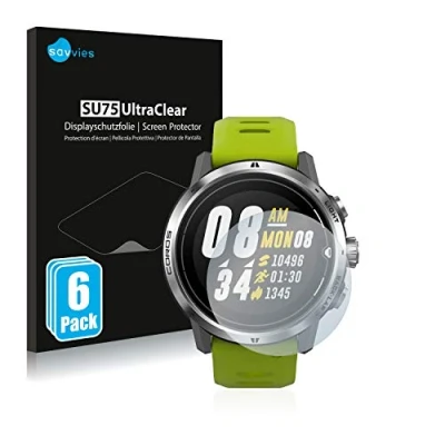 Abbildung von Savvies 6 Stück Schutzfolie für Coros Apex Pro Displayschutz Folie Ultra Transparent