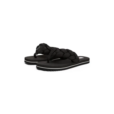 Abbildung von Tommy Jeans Thong Beach Zehentrenner, Damen, Größe: 42, Black Schuhe