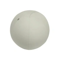 Abbildung von Leitz Ergo Active Sitzball, Ergonomische Alternative zum Bürostuhl, Gymnastikball, 75 cm Durchmesser, Anti Wegroll Funktion, Stoffbezug, Für Büro oder Home Office, Serie, Hellgrau, 65430085