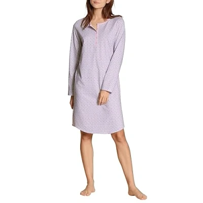 Abbildung von Calida Damen Lovely Nights Nachthemd, Cold Rose, 36 38
