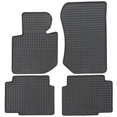 Abbildung von PETEX Gummimatten passend für 3er (E36) Limousine ab 1991 1998 / Coupe 03/2000 Compact 1994 2001 Touring 05/1995 Fußmatten schwarz 4 teilig