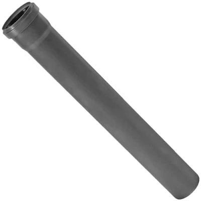 Abbildung von HT Rohr mit Muffe und Dichtung &gt; passend zu Ostendorf Valsir Marley Airfit DN 32 bis 160 WUNSCHGRÖSSE einfach auswählen &gt;&gt;&gt; 110 Länge 500mm