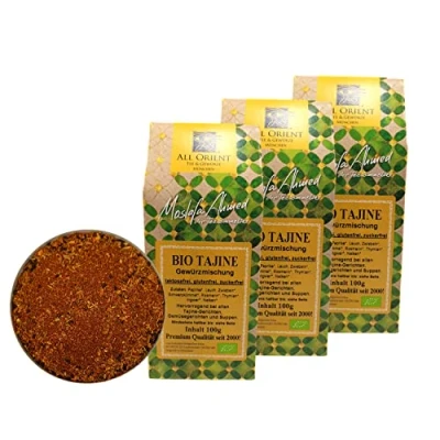Abbildung von 3x 100g BIO Tajine