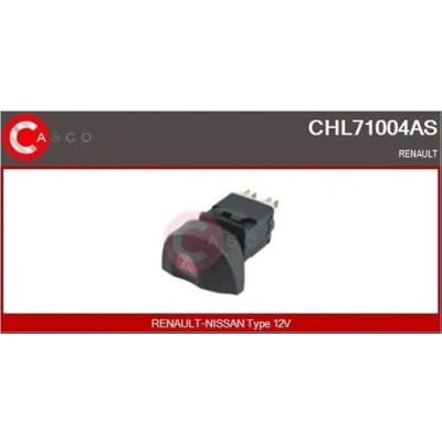 Abbildung von CASCO CHL71004AS Warnblinkschalter 9 polig 12V RENAULT: MEGANE 1 Cabriolet,