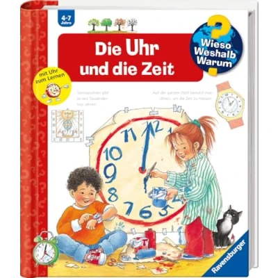 Abbildung von Ravensburger Buch &quot;Wieso? Weshalb? Warum?, Band 25: die Uhr und Zeit&quot;, FSC schützt Wald weltweit