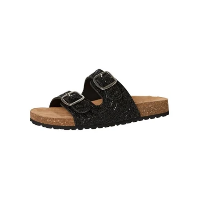 Abbildung von Tamaris Pantolette flach, Damen, Größe: 40, Black glam Schuhe