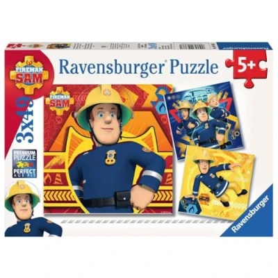 Abbildung von Ravensburger Puzzle Bei Gefahr Sam rufen, 147 Puzzleteile, Made in Europe, FSC® schützt Wald weltweit