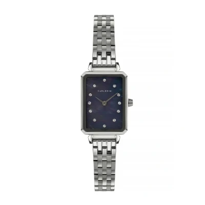 Abbildung von Carlheim Petit MILA Uhr, Damen, Größe: One Size, silver cloudblack