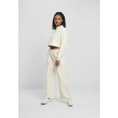 Abbildung von Urban Classics Oversized HIGH NECK CREW Sweatshirt, Damen, Größe: XXL, Whitesand