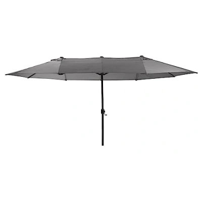 Abbildung von Leco Sonnenschirm &quot;Oval Schirm &quot;DAS ORIGINAL&quot; 4,6x2,7 m&quot;, Aluminium /Stahlrohrgestell