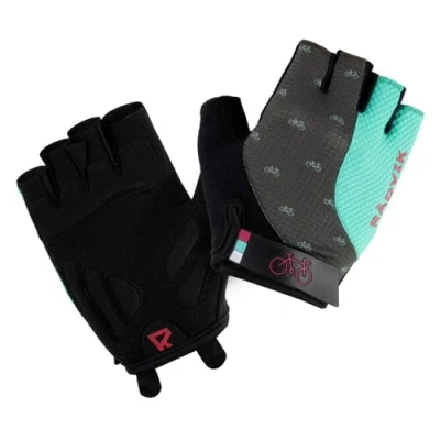 Abbildung von Radvik Bike Handschuhe Runde blau grau r. S