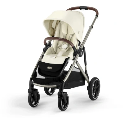Abbildung von Cybex GAZELLE S Geschwisterwagen, Seashell Beige/Taupe